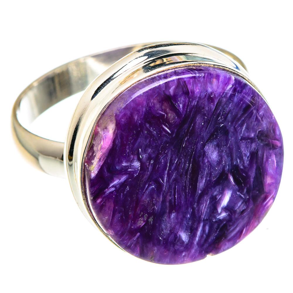 Charoite Rings handcrafted by Anasilvercos - RING88152