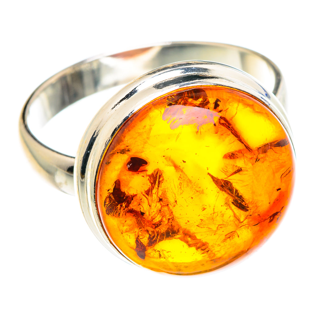 Baltic Amber Rings handcrafted by Anasilvercos - RING88174