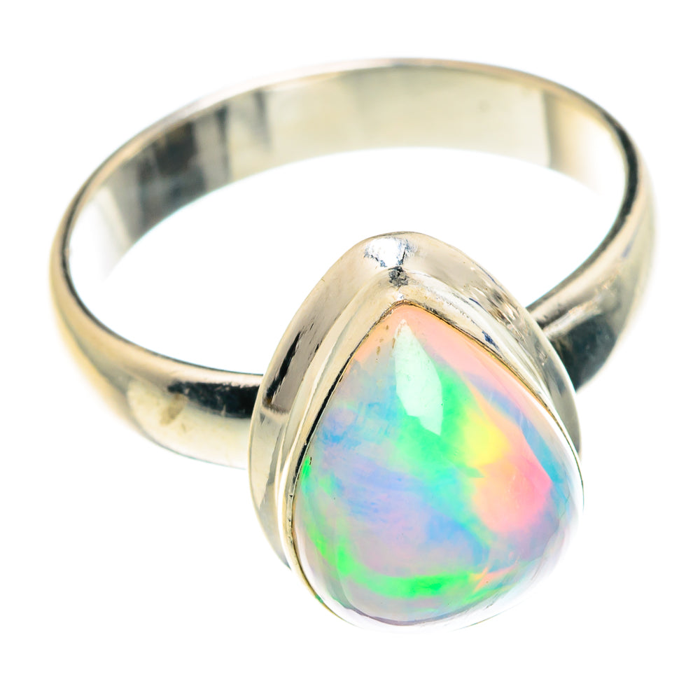 Ethiopian Opal Rings handcrafted by Anasilvercos - RING88192
