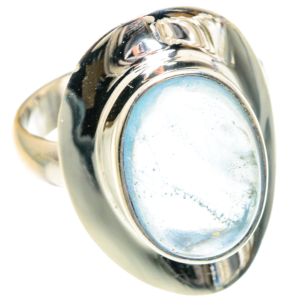 Aquamarine Rings handcrafted by Anasilvercos - RING88226