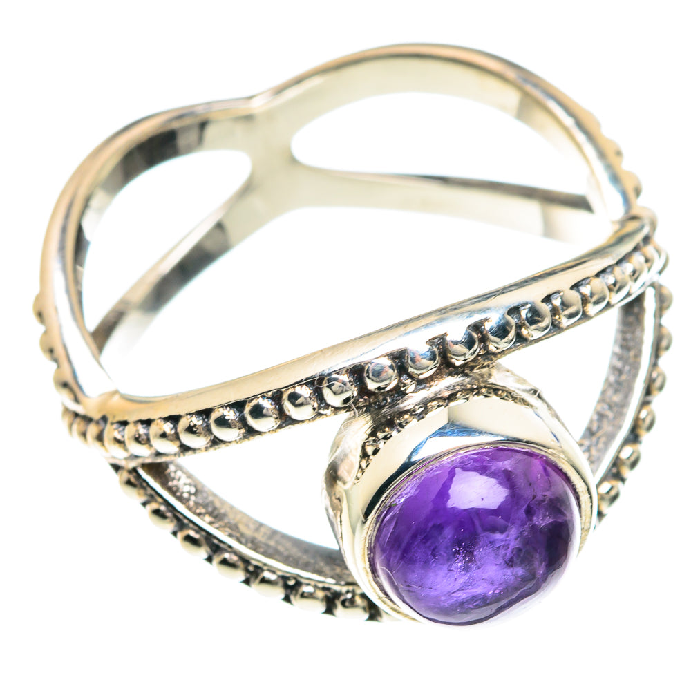 Amethyst Rings handcrafted by Anasilvercos - RING88247