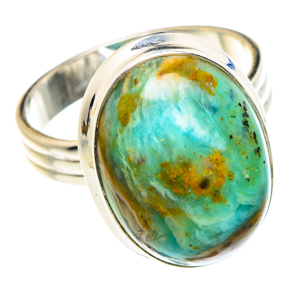Peruvian Opal Rings handcrafted by Anasilvercos - RING88260