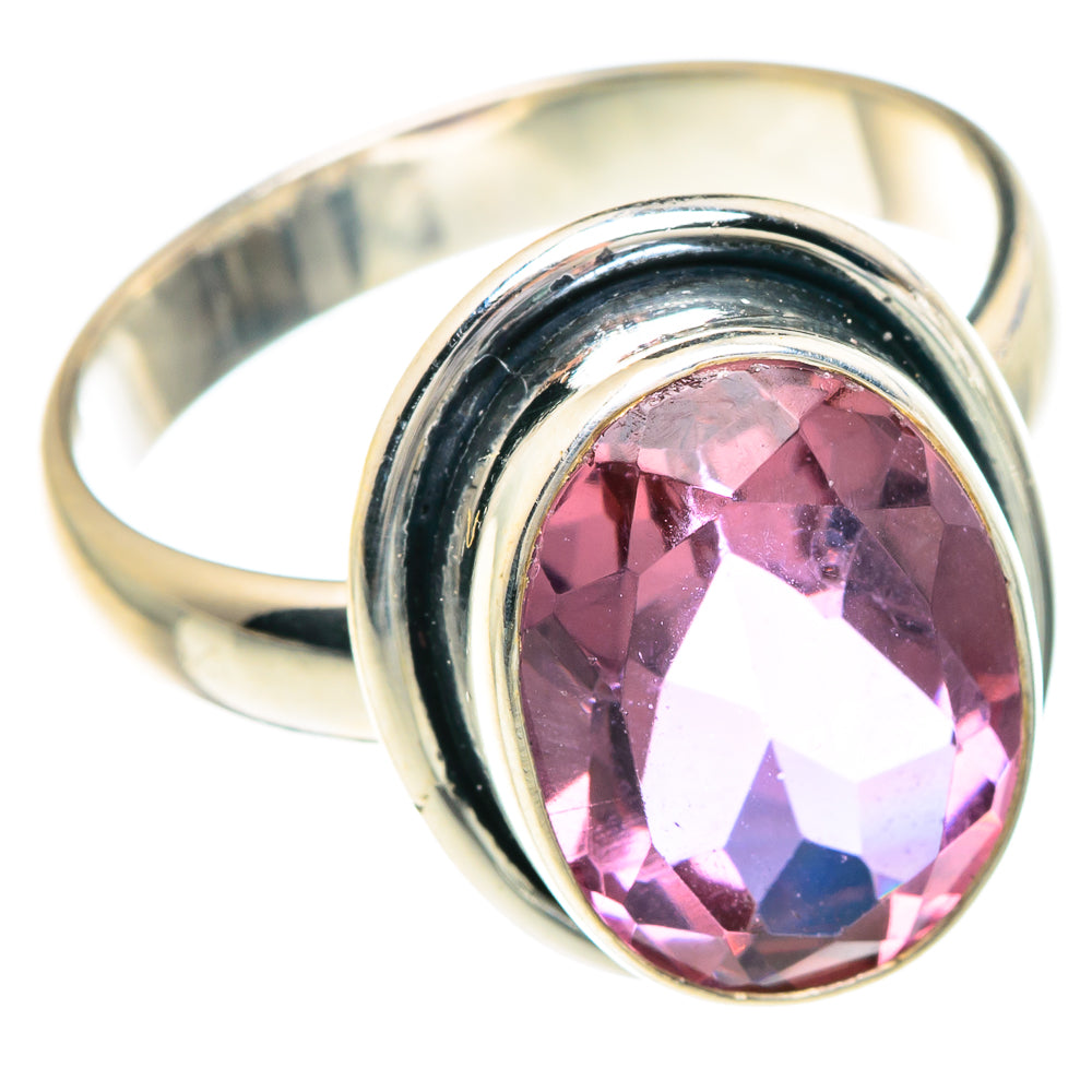 Color Change Alexandrite (Lab.) Rings handcrafted by Anasilvercos - RING88273