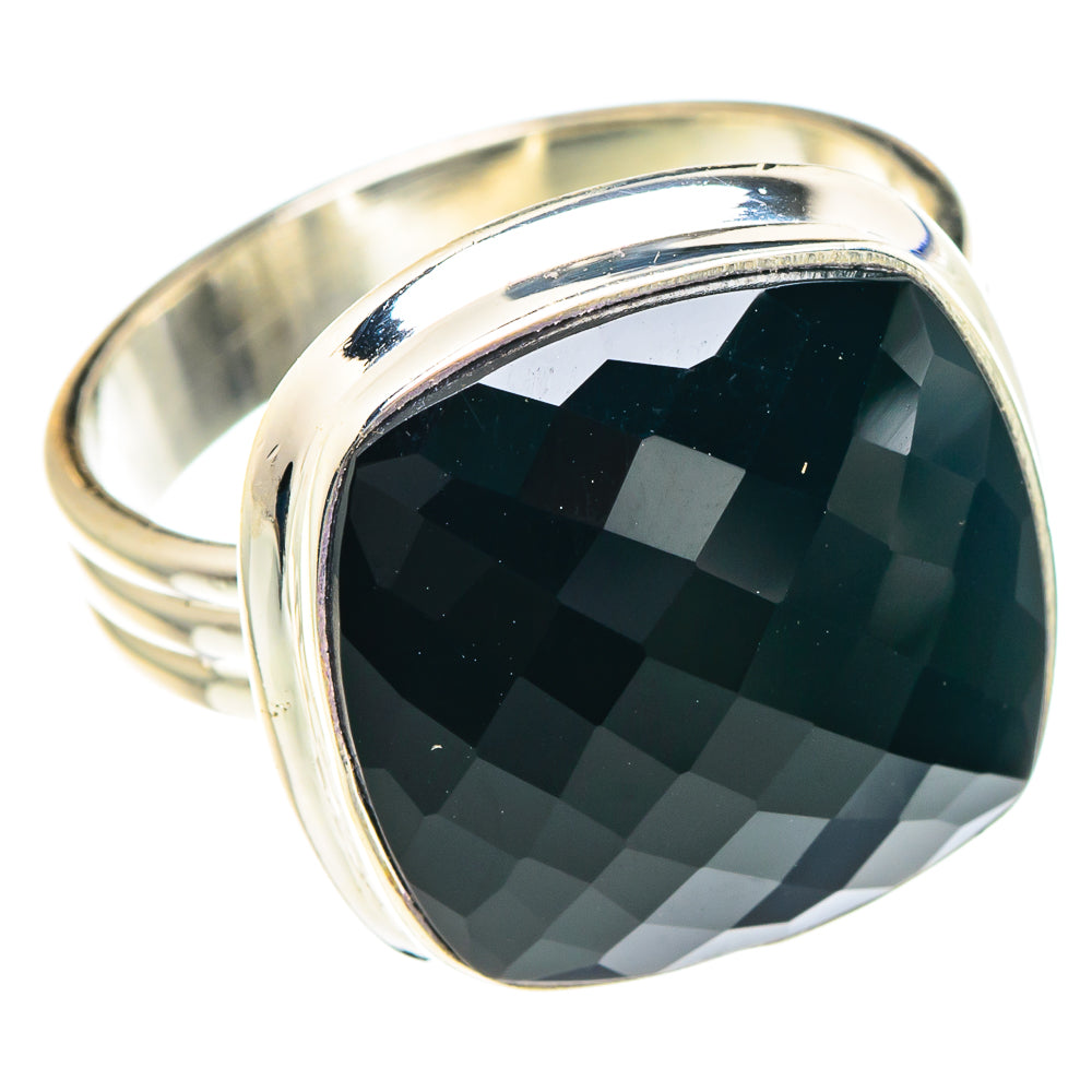 Black Onyx Rings handcrafted by Anasilvercos - RING88276