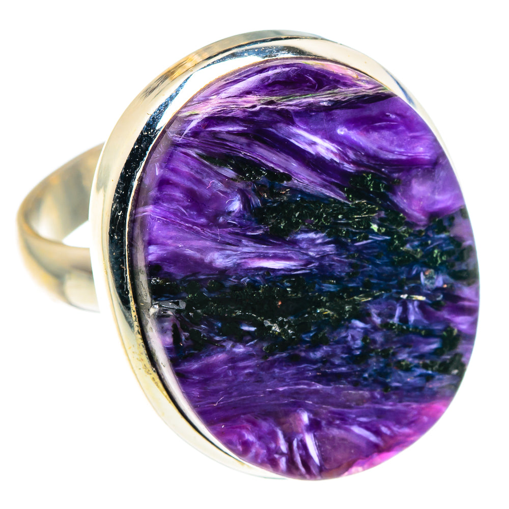 Charoite Rings handcrafted by Anasilvercos - RING88303