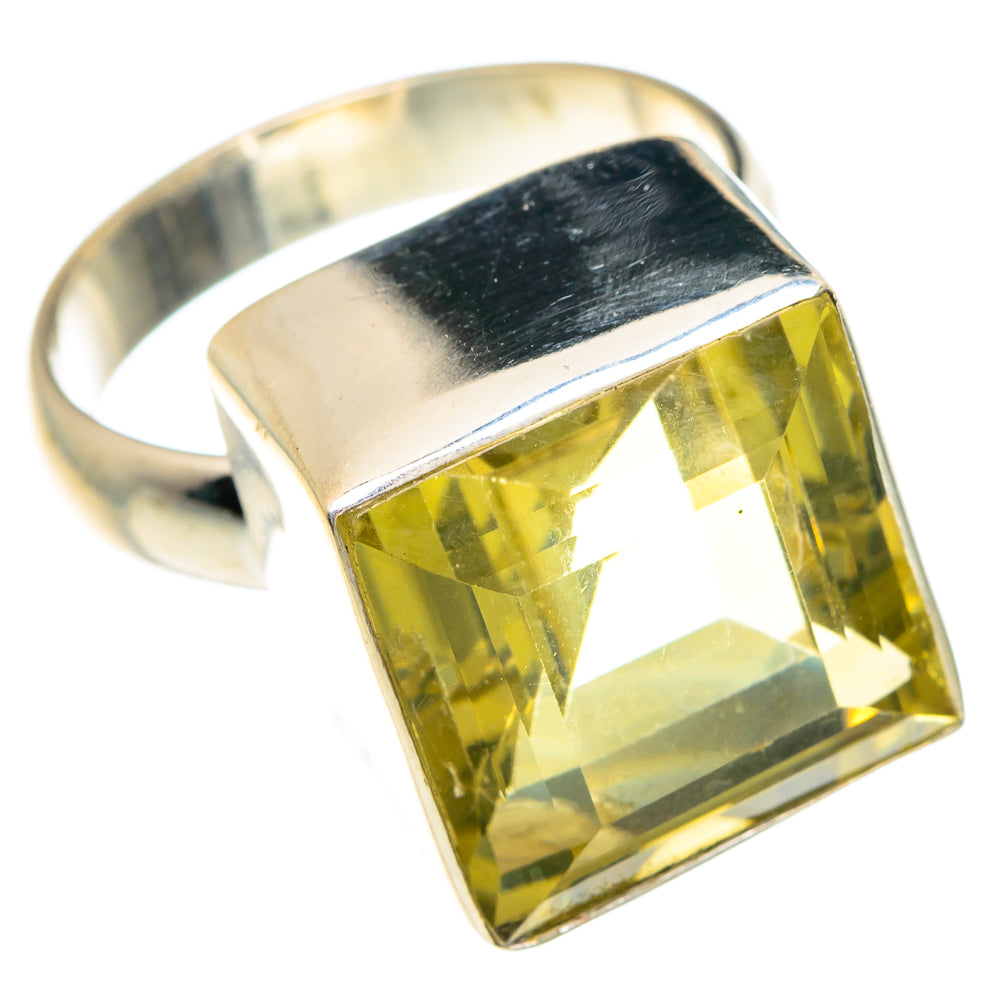 Libyan Desert Glass Rings handcrafted by Anasilvercos - RING88305