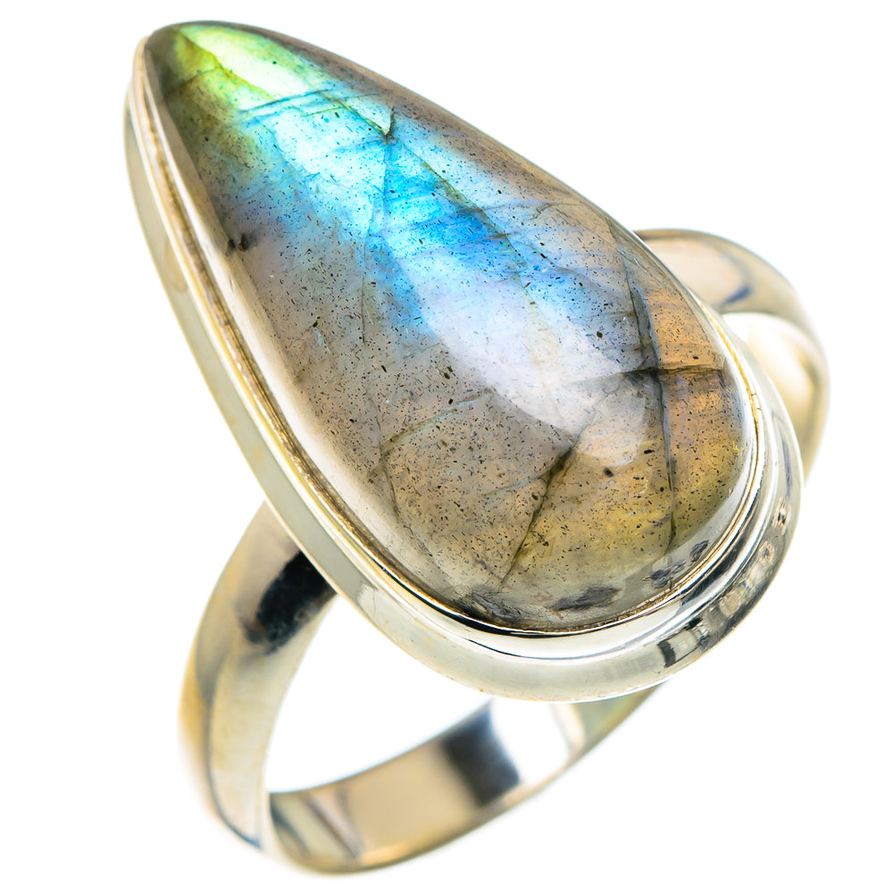 Labradorite Rings handcrafted by Anasilvercos - RING88316