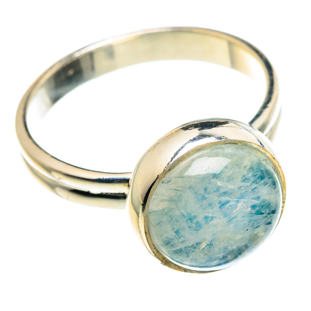 Rainbow Moonstone Rings handcrafted by Anasilvercos - RING88317