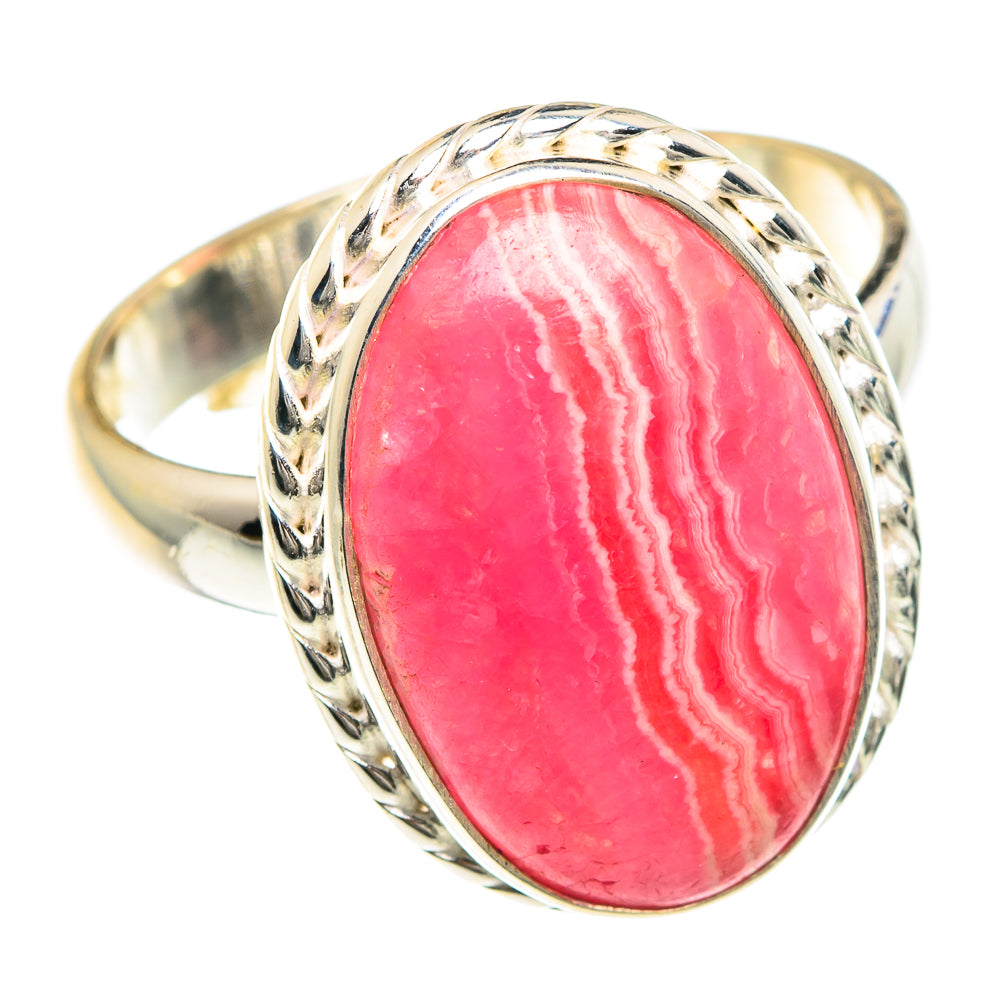 Rhodochrosite Rings handcrafted by Anasilvercos - RING88325