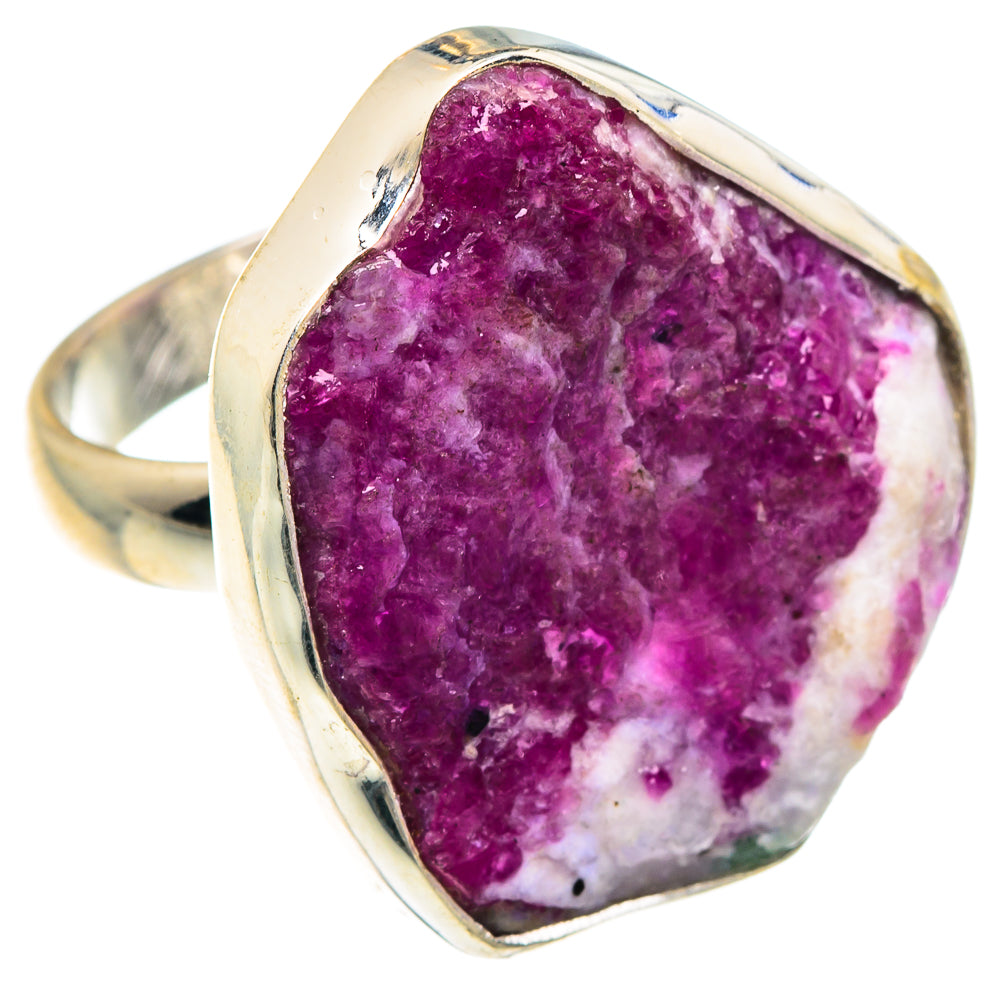 Ruby Fuchsite Rings handcrafted by Anasilvercos - RING88327