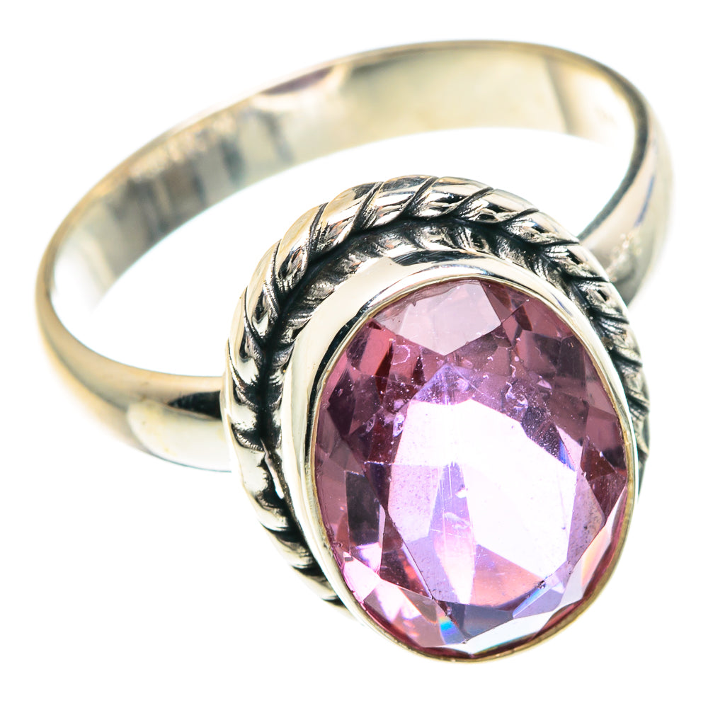 Color Change Alexandrite (Lab.) Rings handcrafted by Anasilvercos - RING88329