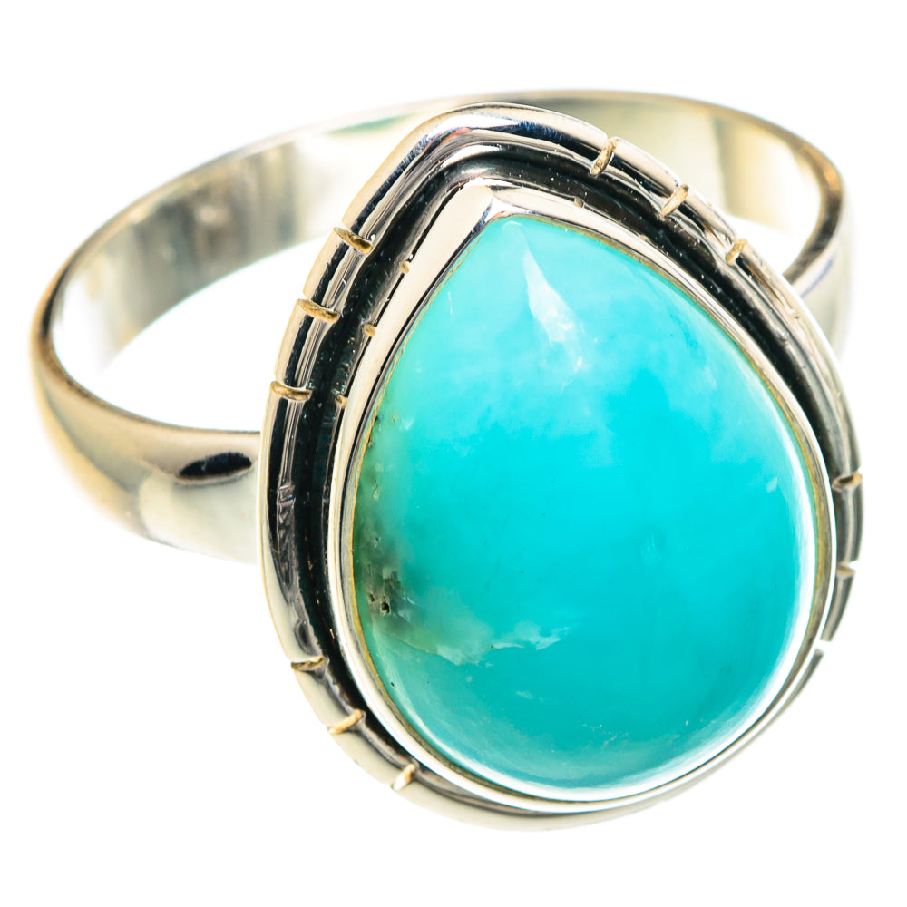 Larimar Rings handcrafted by Anasilvercos - RING88339