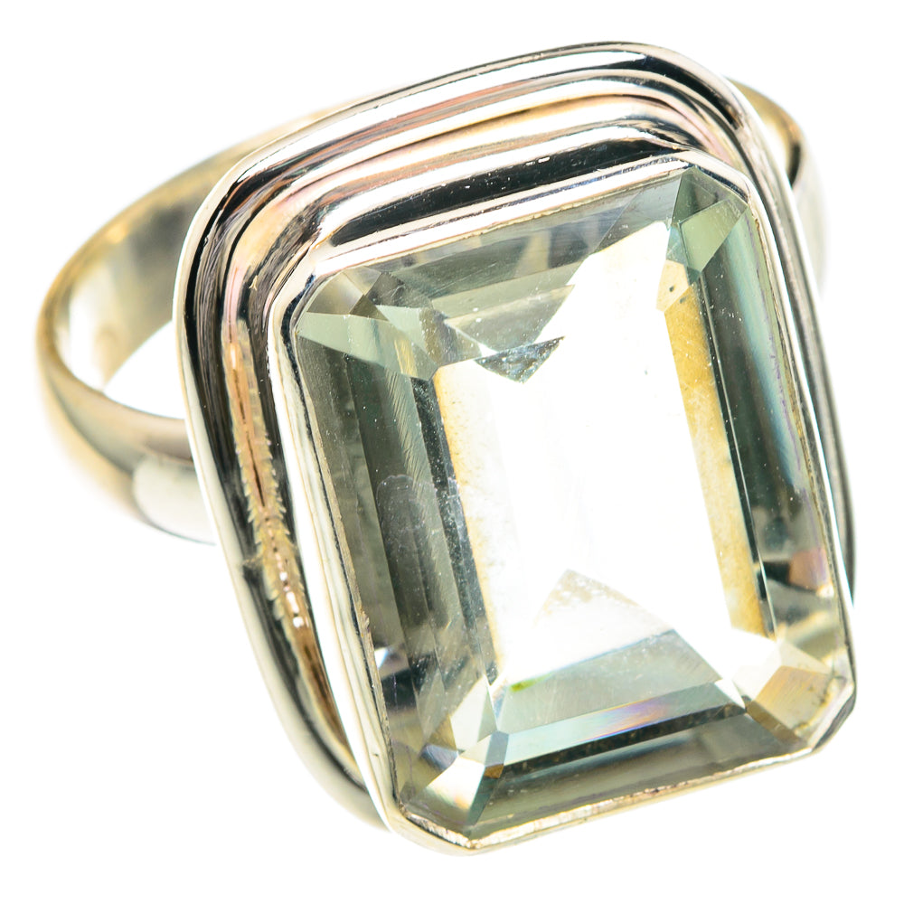 White Quartz Rings handcrafted by Anasilvercos - RING88341