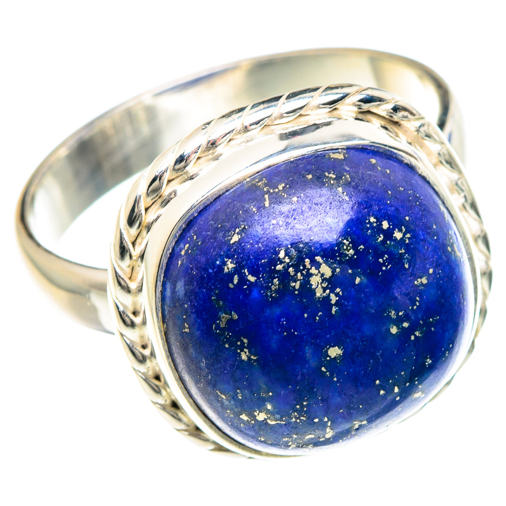 Lapis Lazuli Rings handcrafted by Anasilvercos - RING88356