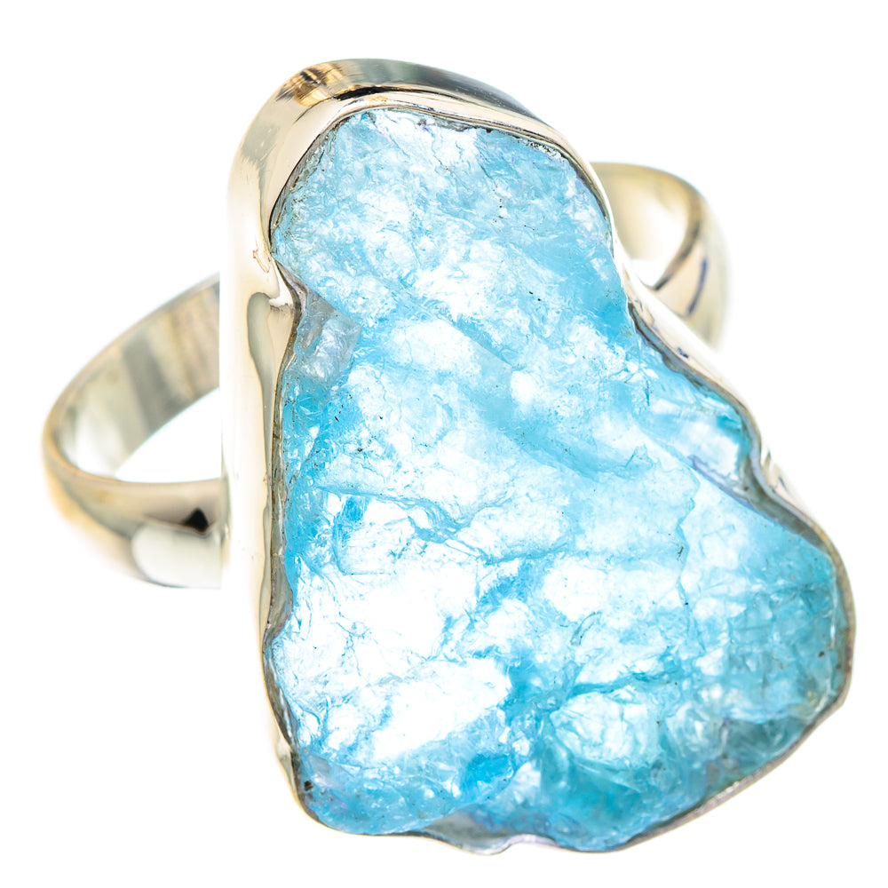 Aquamarine Rings handcrafted by Anasilvercos - RING88388