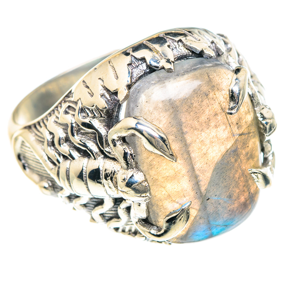 Labradorite Rings handcrafted by Anasilvercos - RING88391