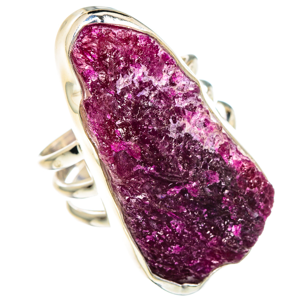 Ruby Fuchsite Rings handcrafted by Anasilvercos - RING88400