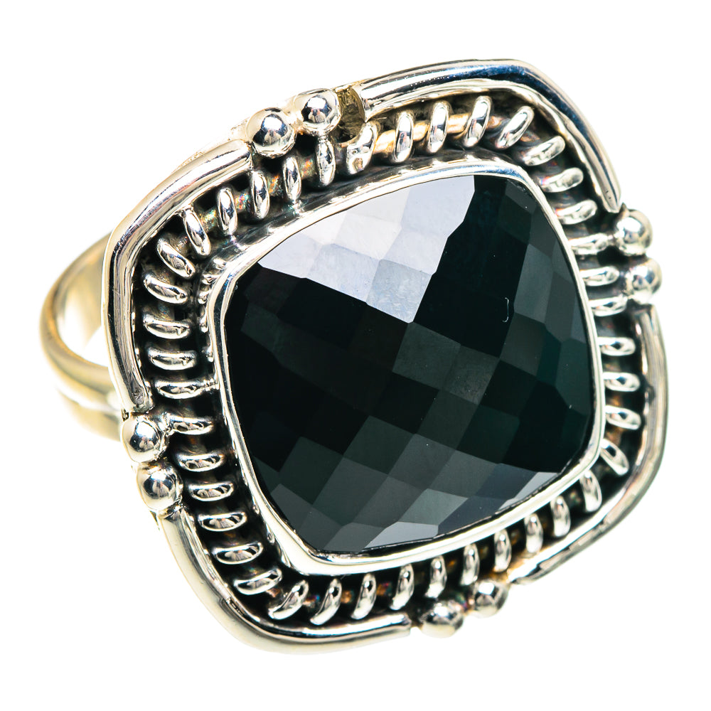Black Onyx Rings handcrafted by Anasilvercos - RING88404
