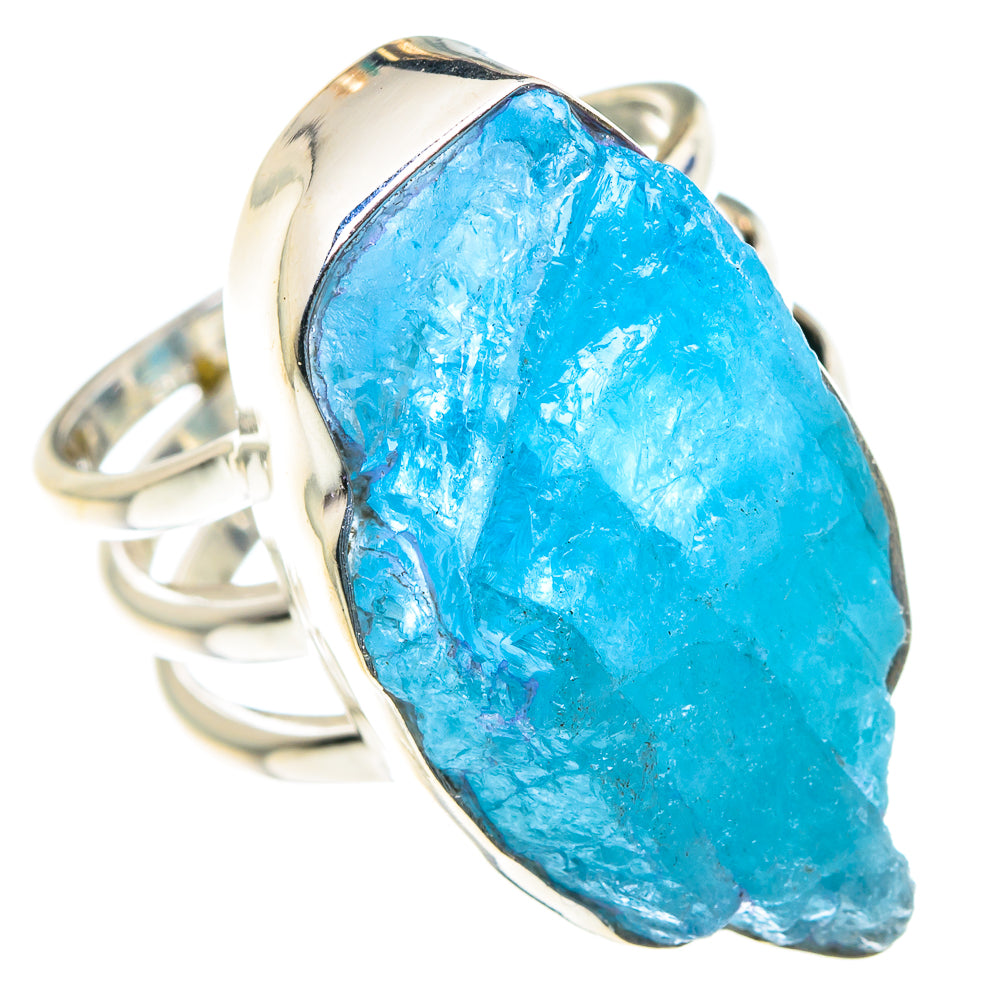 Aquamarine Rings handcrafted by Anasilvercos - RING88440