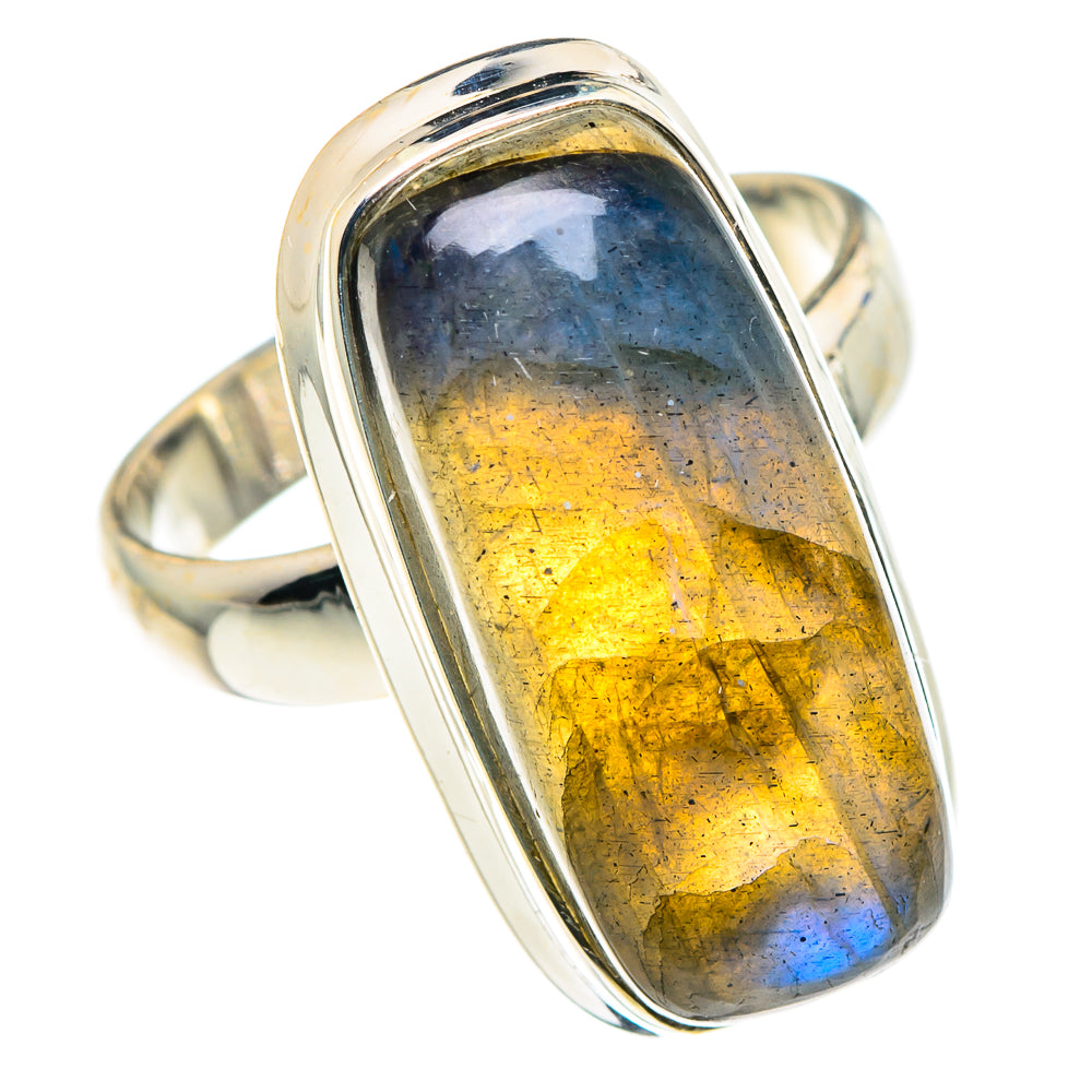 Labradorite Rings handcrafted by Anasilvercos - RING88442