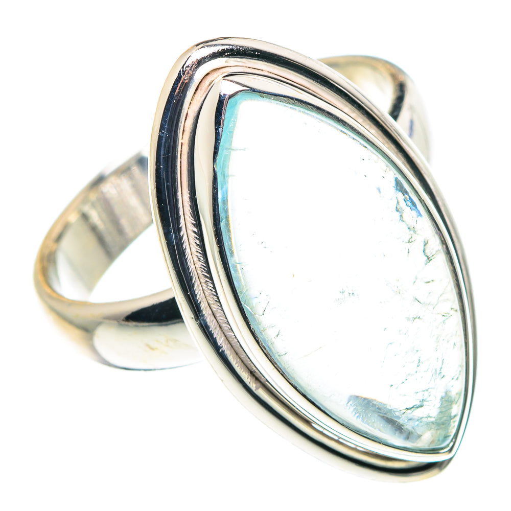 Aquamarine Rings handcrafted by Anasilvercos - RING88444