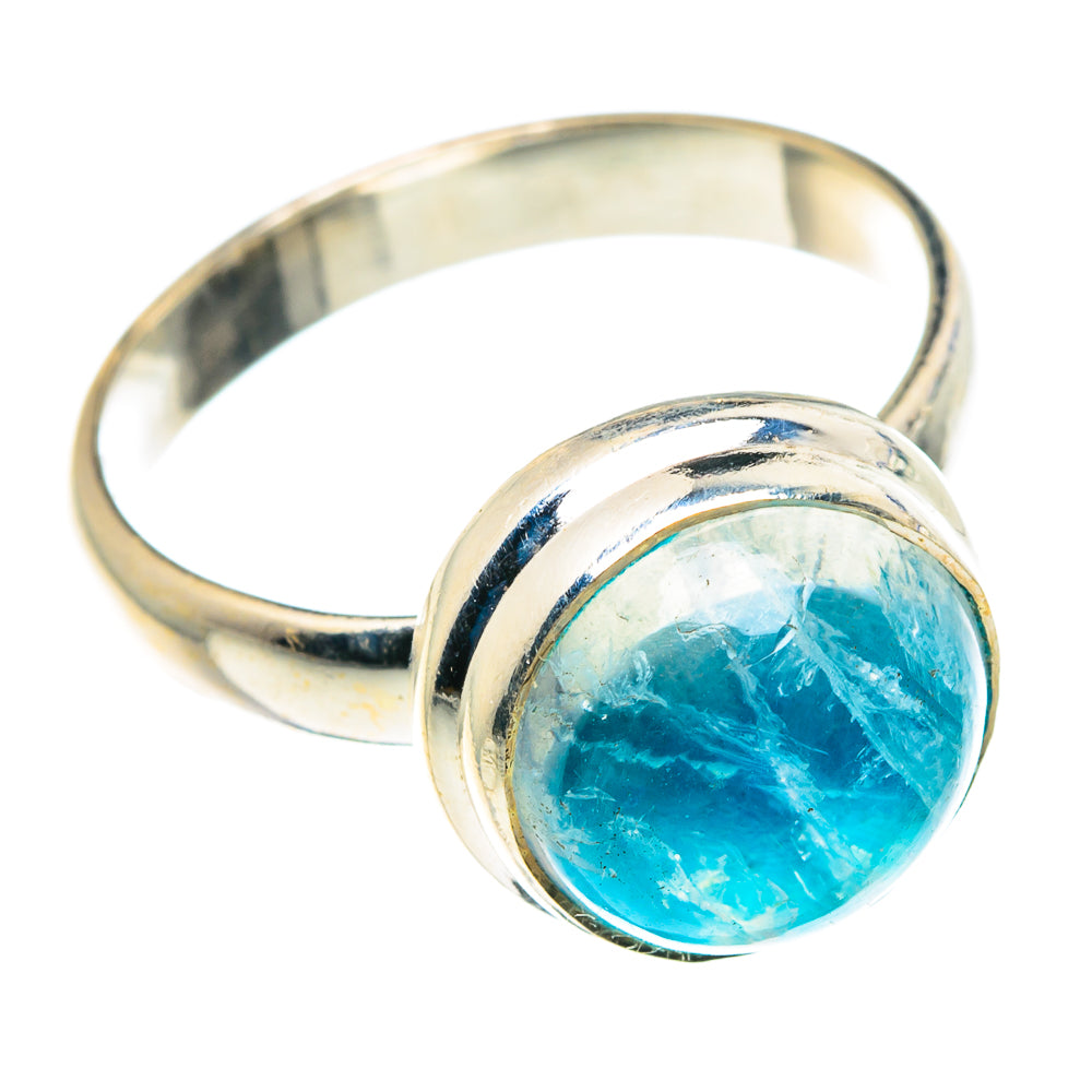 Rainbow Moonstone Rings handcrafted by Anasilvercos - RING88448