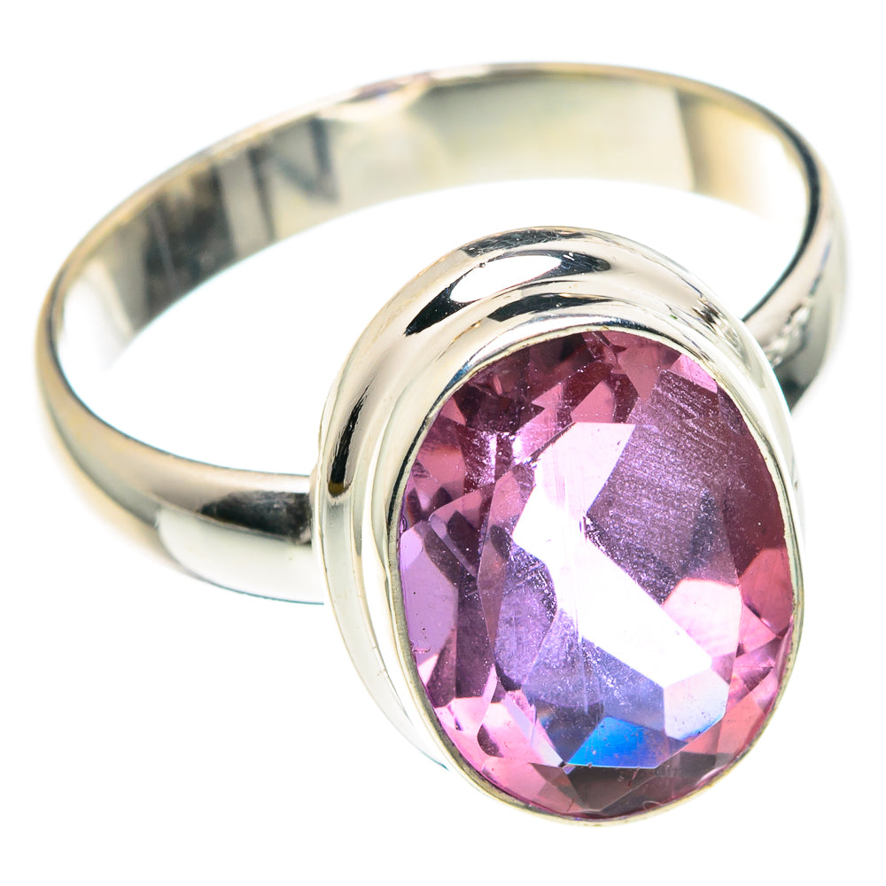 Color Change Alexandrite Rings handcrafted by Anasilvercos - RING88457