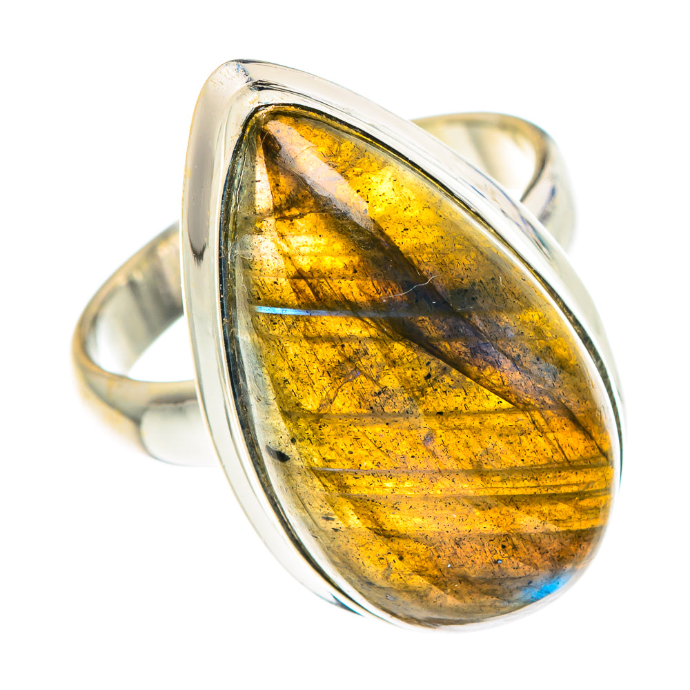 Labradorite Rings handcrafted by Anasilvercos - RING88472