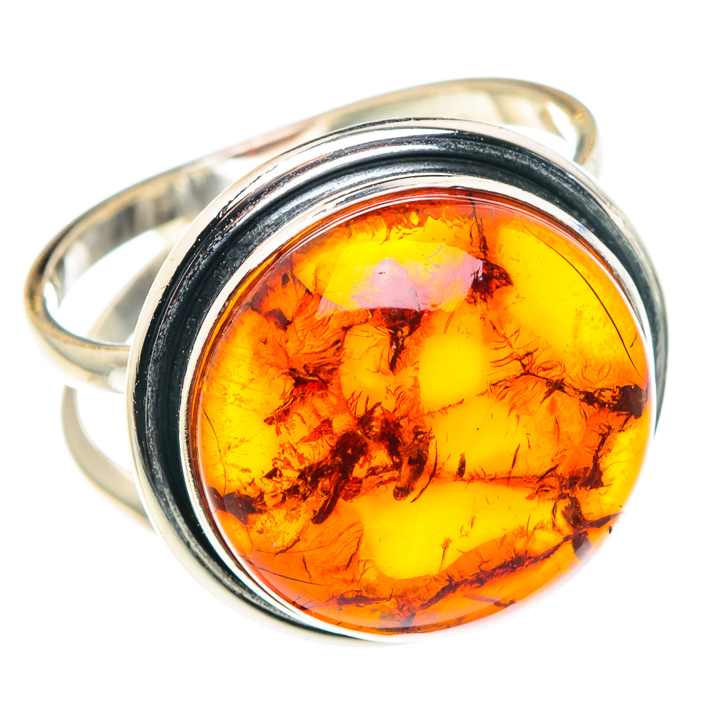 Baltic Amber Rings handcrafted by Anasilvercos - RING88478