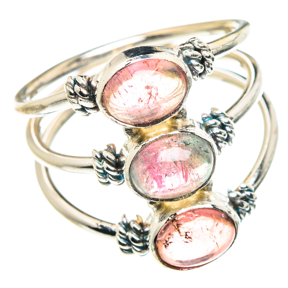 Pink Tourmaline Rings handcrafted by Anasilvercos - RING88482