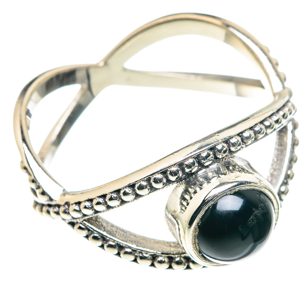 Black Onyx Rings handcrafted by Anasilvercos - RING88488
