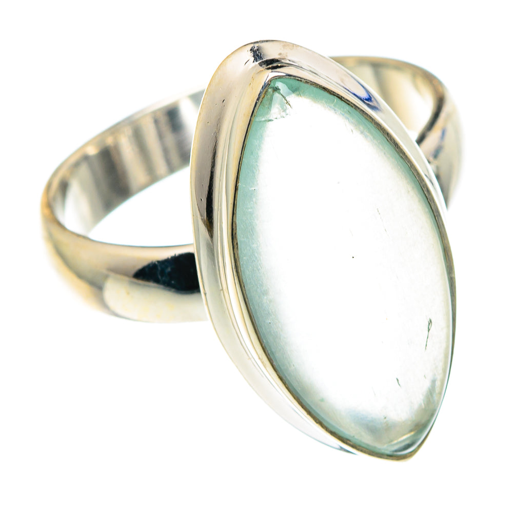 Aqua Chalcedony Rings handcrafted by Anasilvercos - RING88500