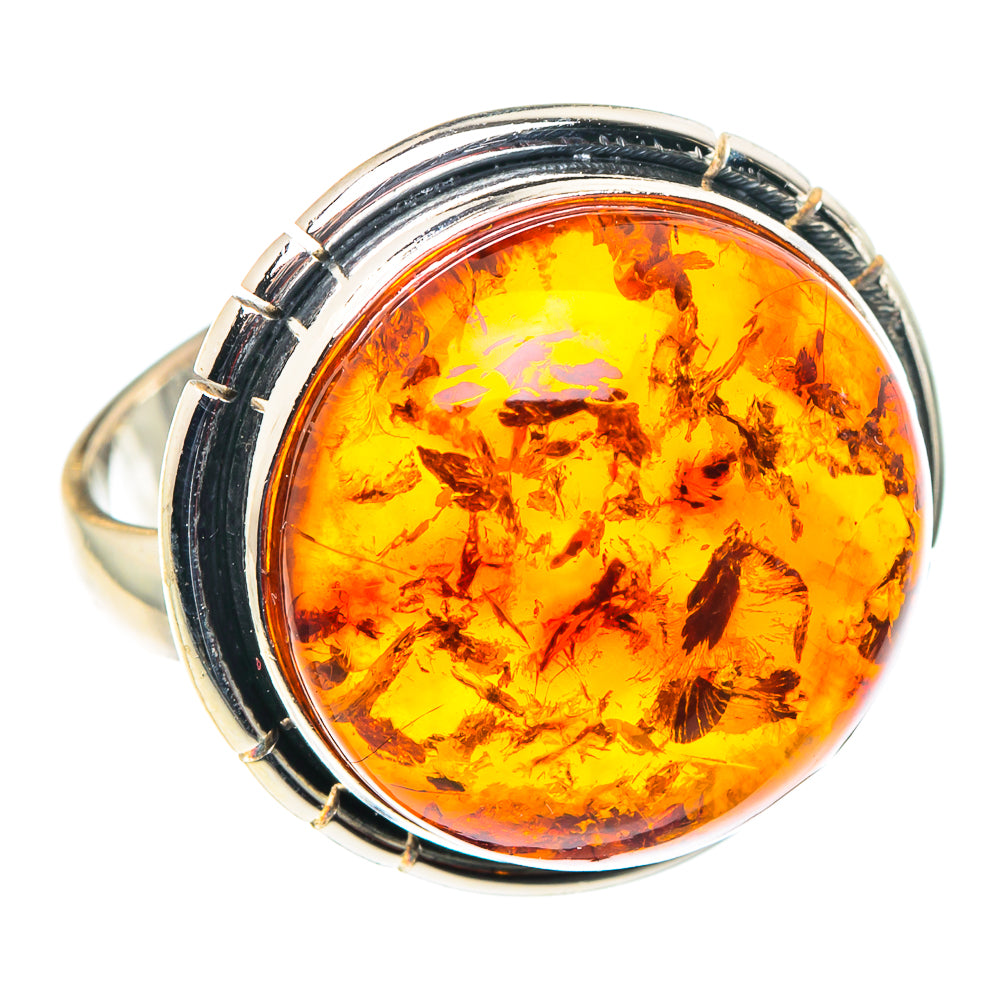 Baltic Amber Rings handcrafted by Anasilvercos - RING88506
