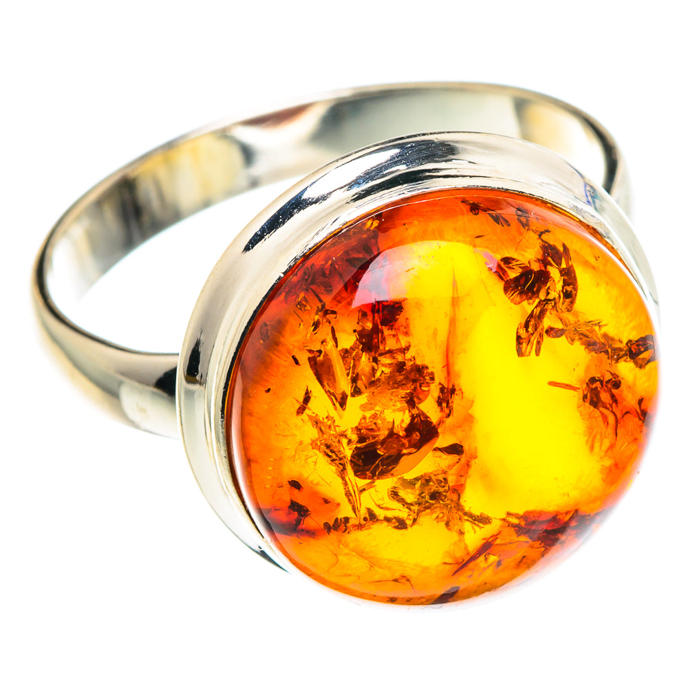 Baltic Amber Rings handcrafted by Anasilvercos - RING88532