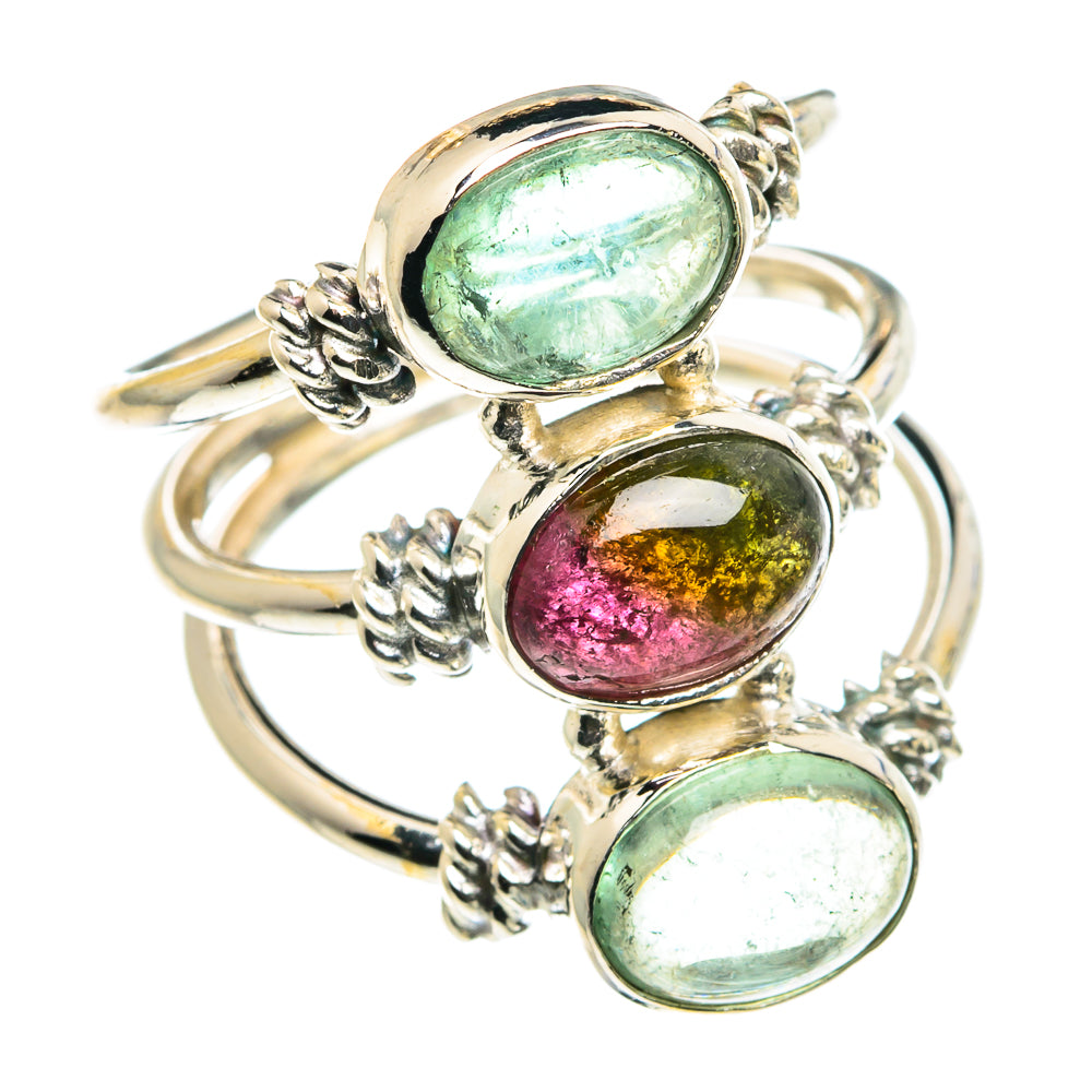 Pink Tourmaline Rings handcrafted by Anasilvercos - RING88542