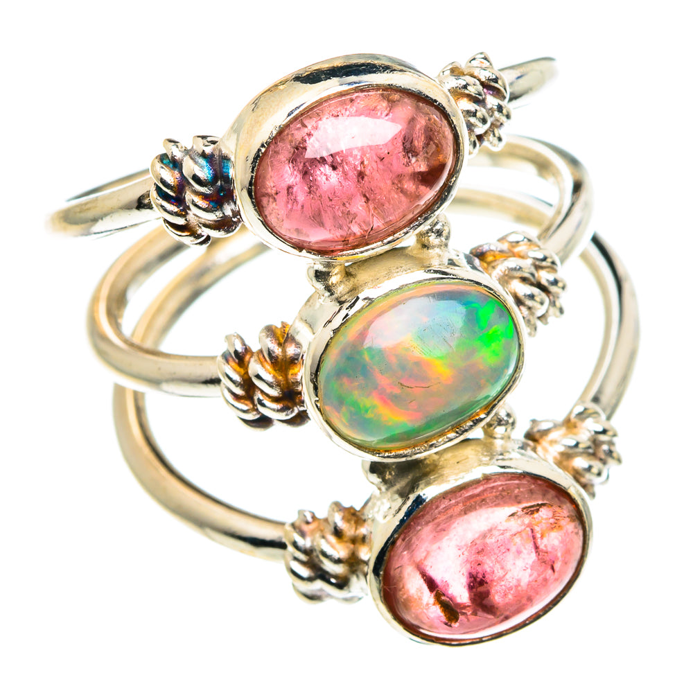 Ethiopian Opal Rings handcrafted by Anasilvercos - RING88543