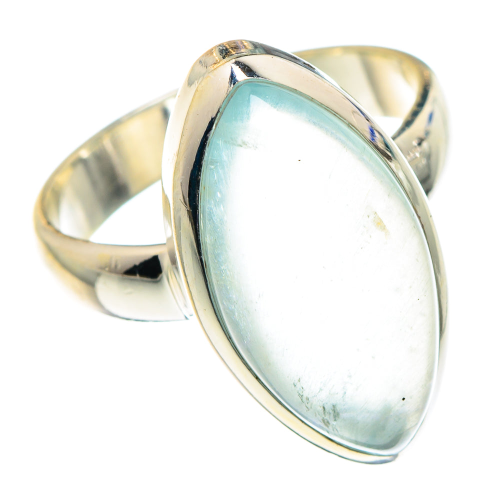 Aqua Chalcedony Rings handcrafted by Anasilvercos - RING88548 - Photo 2