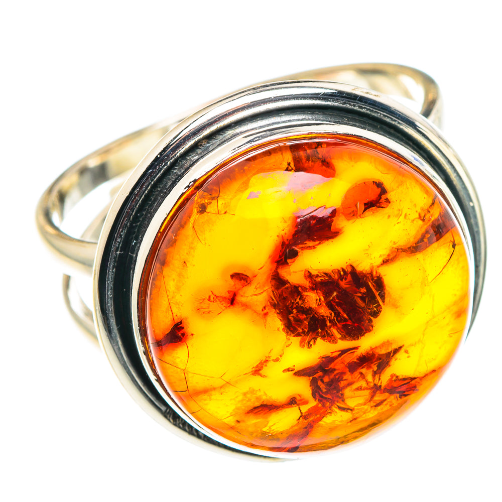 Baltic Amber Rings handcrafted by Anasilvercos - RING88557