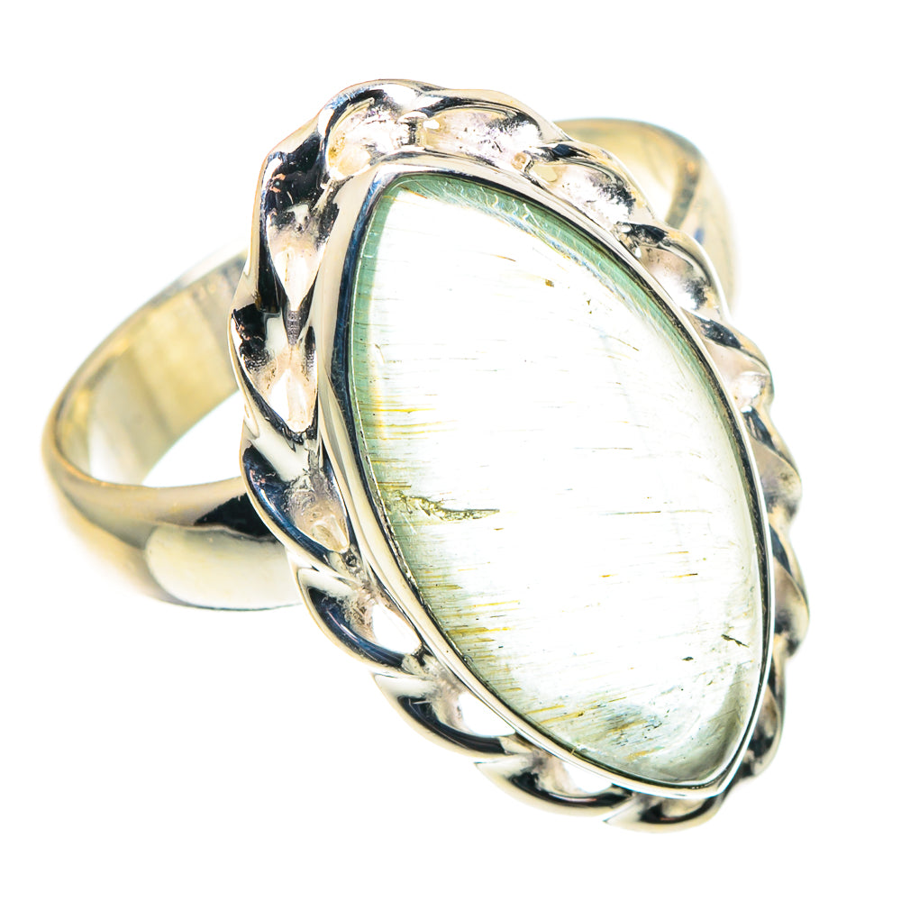 Aqua Chalcedony Rings handcrafted by Anasilvercos - RING88571 - Photo 2