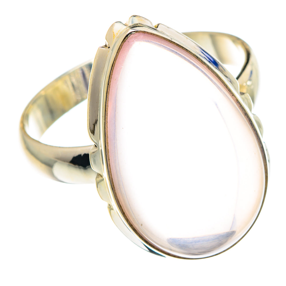 Rose Quartz Rings handcrafted by Anasilvercos - RING88584