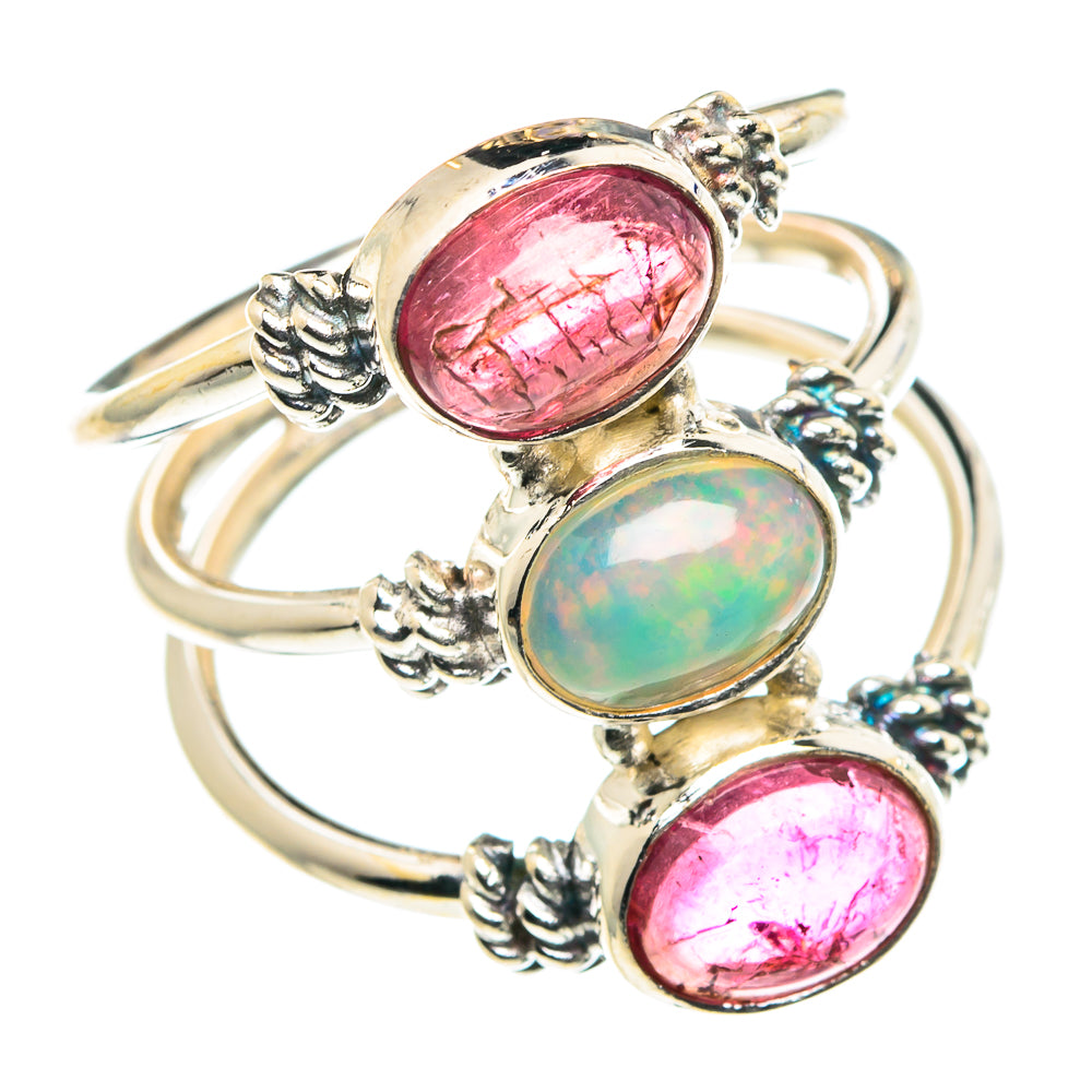 Ethiopian Opal Rings handcrafted by Anasilvercos - RING88587