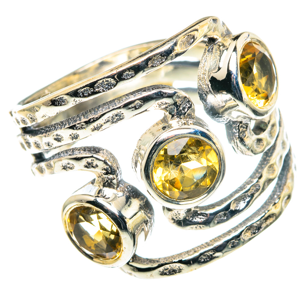 Citrine Rings handcrafted by Anasilvercos - RING88598