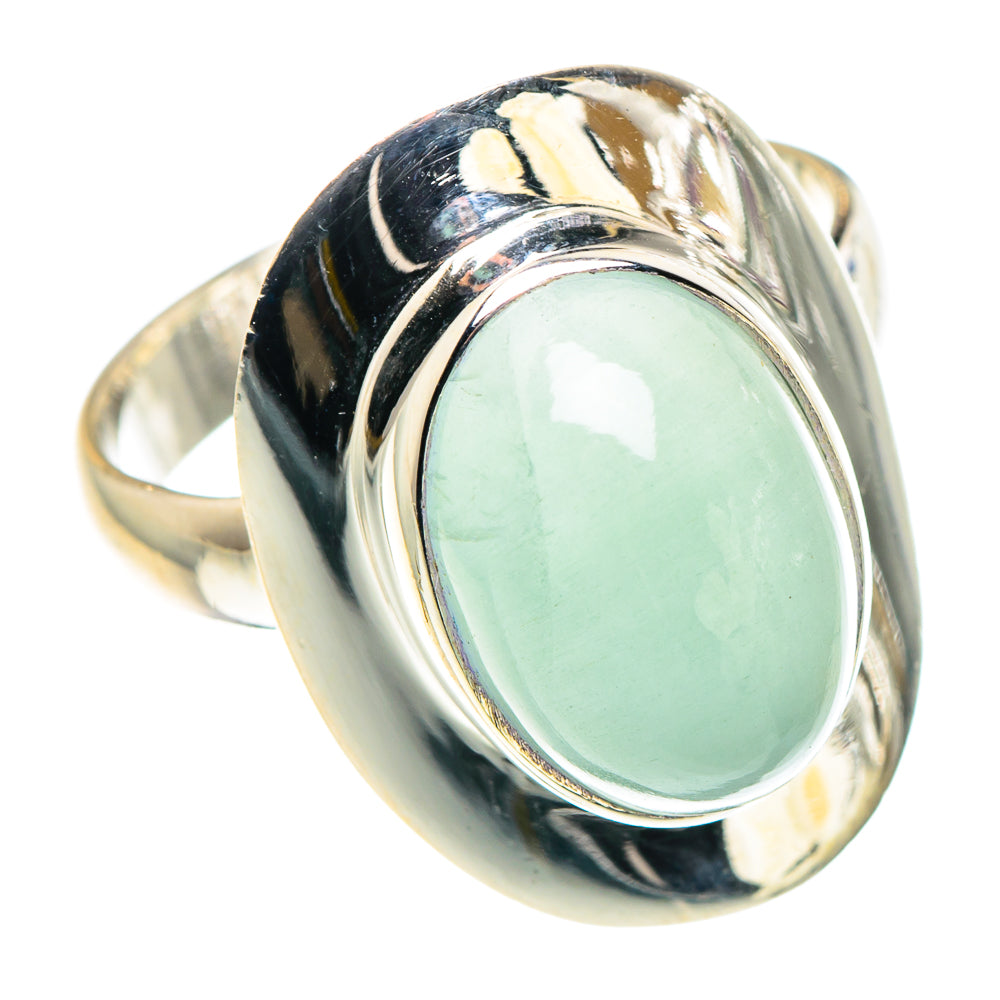 Aqua Chalcedony Rings handcrafted by Anasilvercos - RING88628