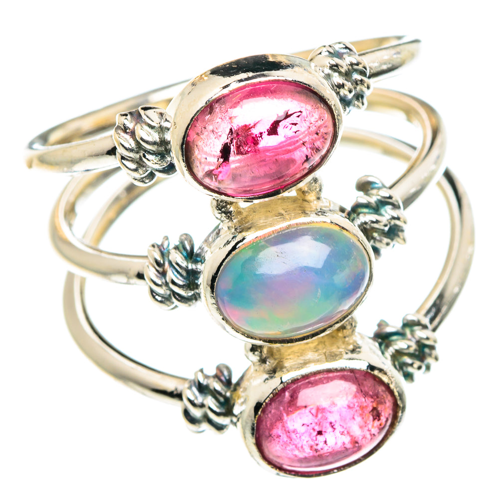 Ethiopian Opal Rings handcrafted by Anasilvercos - RING88639
