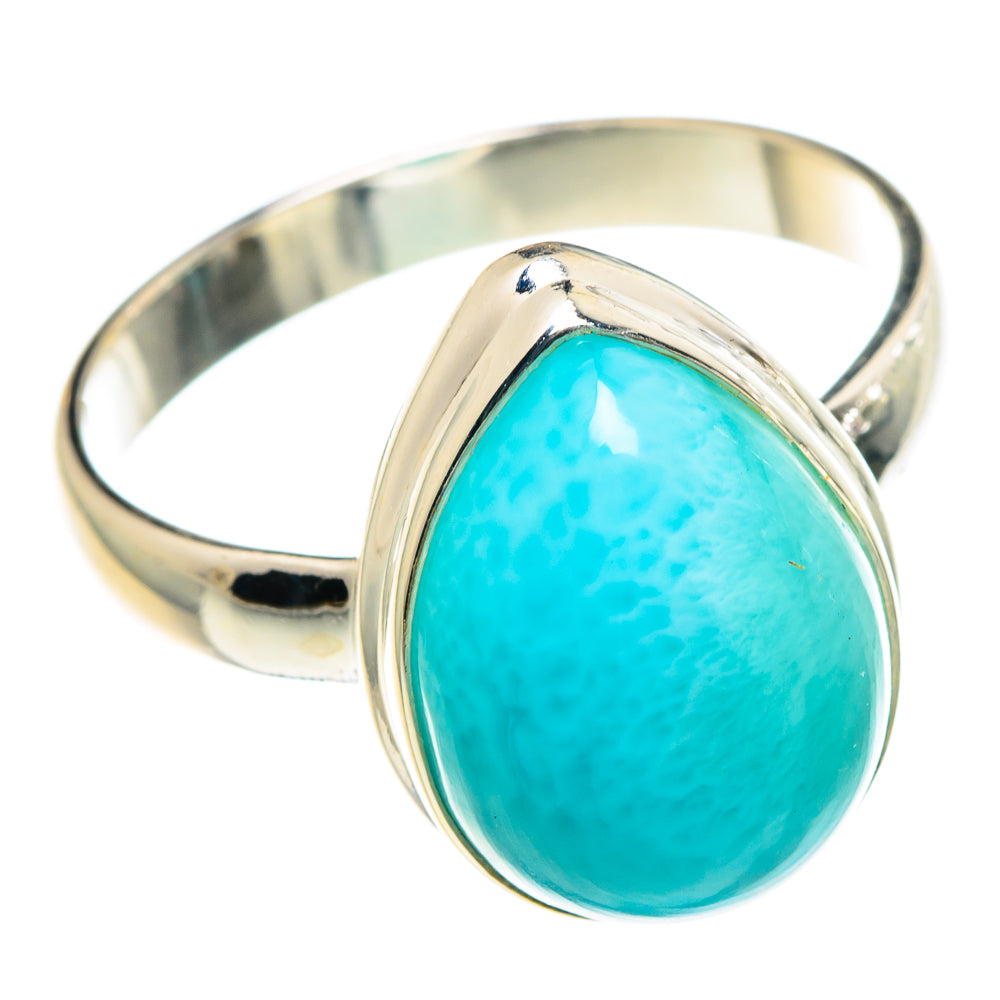 Larimar Rings handcrafted by Anasilvercos - RING88644