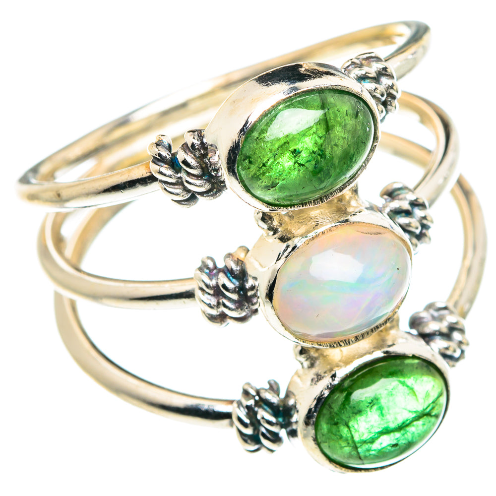 Ethiopian Opal Rings handcrafted by Anasilvercos - RING88667