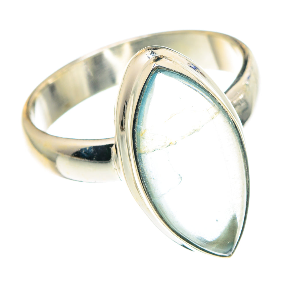Aqua Chalcedony Rings handcrafted by Anasilvercos - RING88669 - Photo 2