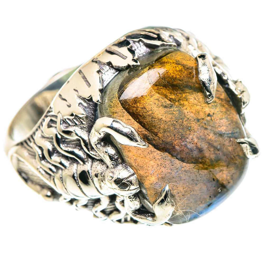 Labradorite Rings handcrafted by Anasilvercos - RING88693