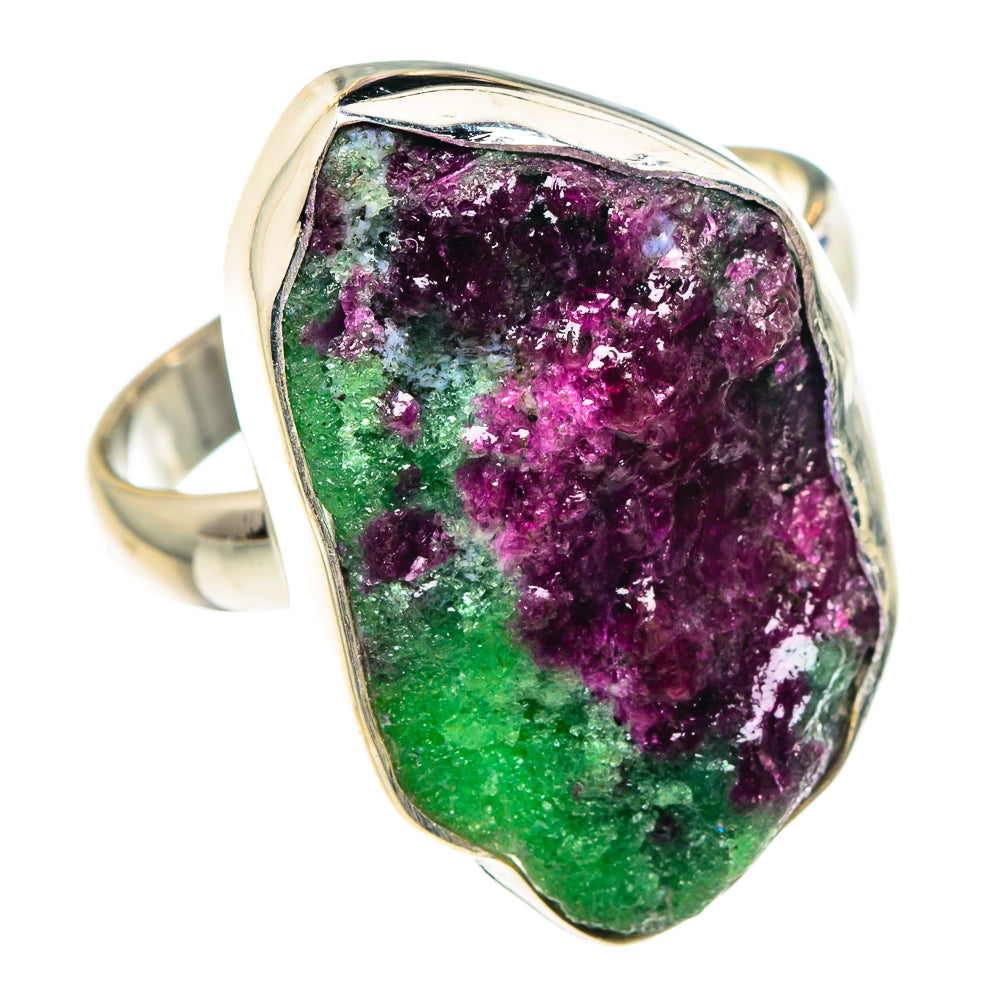 Ruby Zoisite Rings handcrafted by Anasilvercos - RING88719