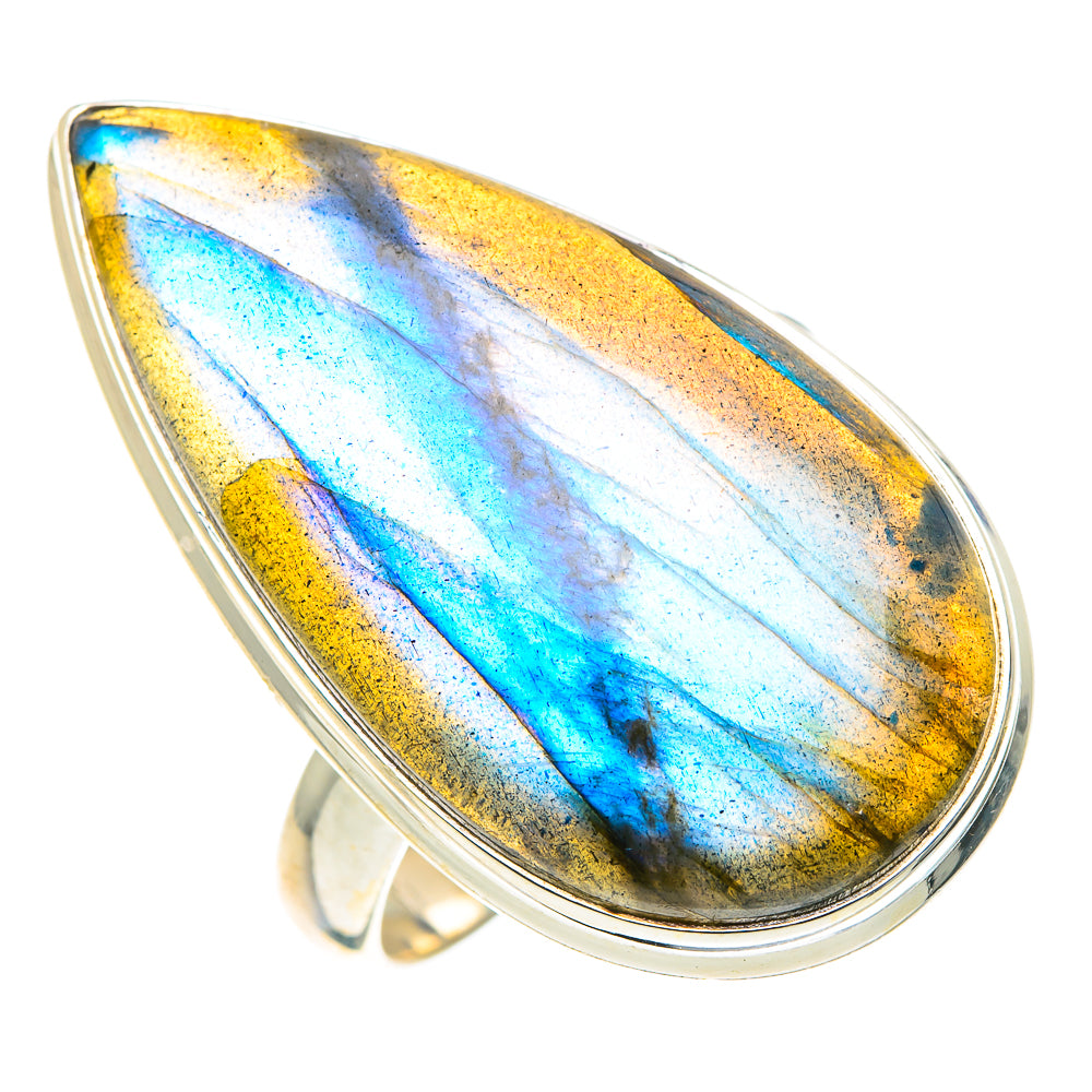 Labradorite Rings handcrafted by Anasilvercos - RING88727